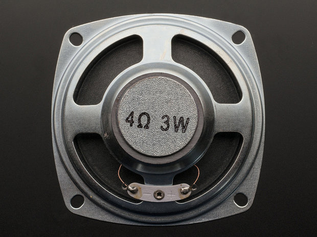 Luidspreker - 3 inch Diameter - 4 Ohm 3 Watt van adafruit 1314