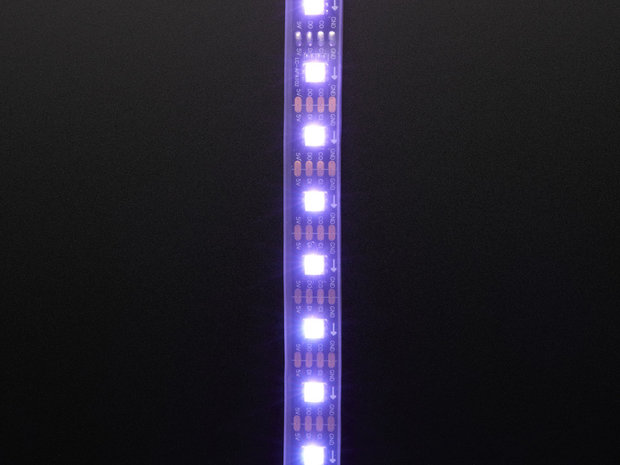 Dotstar RGB strip 60LEDs/1m zwart van Adafruit 2239