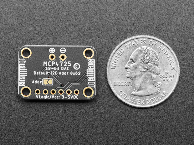 MCP4725 Breakout Board - 12-Bit DAC with I2C Interface - STEMMA QT / qwiic Adafruit 935