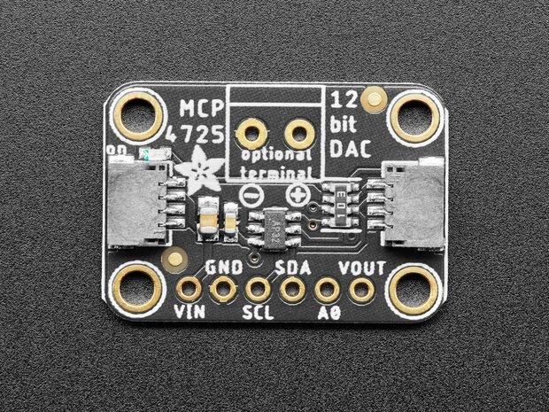 MCP4725 Breakout Board - 12-Bit DAC with I2C Interface - STEMMA QT / qwiic Adafruit 935