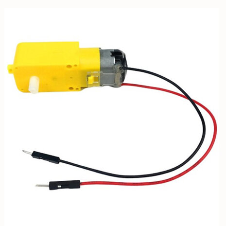 DC motor met vertraging  3-6V met kabel TT-motor