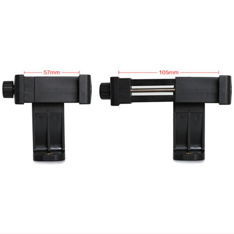 Smartphone telefoon houder | Mobiele Telefoon Clipper met grip | Zelf Statief Statiefgondel voor mobiel 