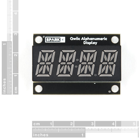 Qwiic Alphanumeric Display - Blue  Sparkfun SPX-16426