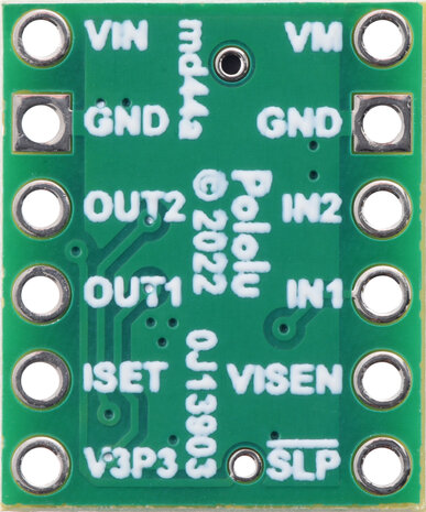 MP6550 Single Brushed DC Motor Driver Carrier Pololu 4733