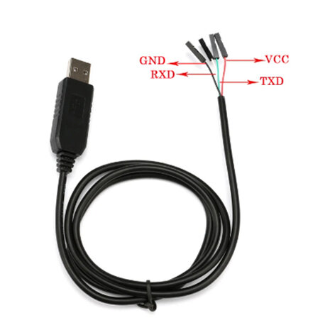 PL2303HX TTL USB SERIAL PORT ADAPTER 4P