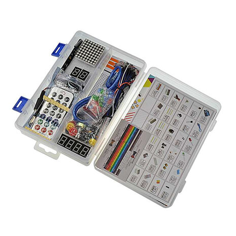 Starter Kit Arduino Starter Kit - 120-Delige Starters Set Met Uno R3 Board