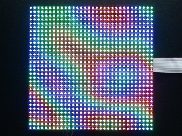 32x32 RGB LED Matrix Panel - 5mm  Adafruit 2026