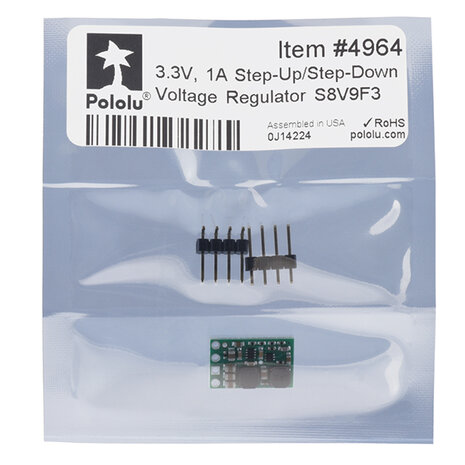 3.3V Step-Up/Step-Down Voltage Regulator S8V9F3 Pololu 4964