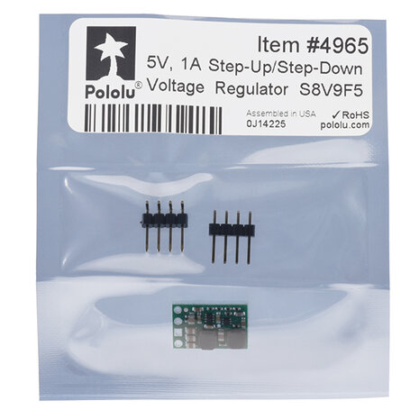 5V Step-Up/Step-Down Voltage Regulator S8V9F5 Pololu 4965