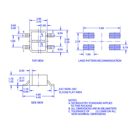 QRE1113GR - Mini-reflecterende voorwerpsensor SMD/SMT