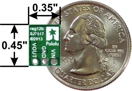 5V Step-Up Voltage Regulator U1V10F5 Pololu 2564