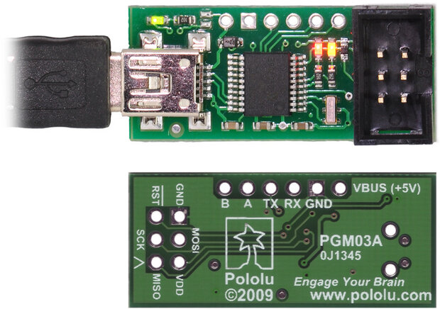 USB AVR Programmer Pololu 1300