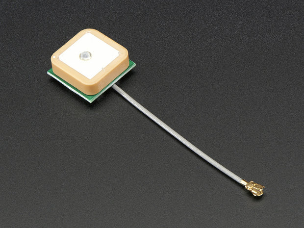 Passive GPS Antenna uFL - 15mm x 15mm 1 dBi gain Adafruit 2461