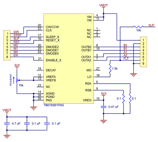 TB67S581FNG Stepper Motor Driver Carrier – Pololu-2988