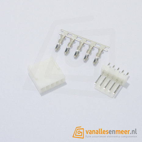 KF2510-5P Connector set recht