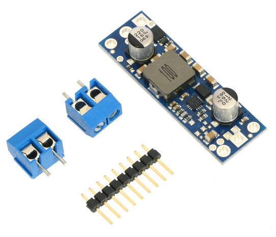 5V Step-Up spanningsregelaar minimaal 2,9V in Max 5A U3V50F5  Pololu 2565