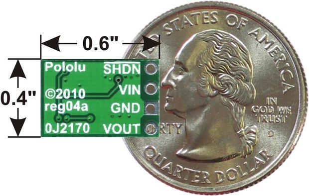 Stepdown regulator 24V3AHV 42V 0,3A Pololu 2102