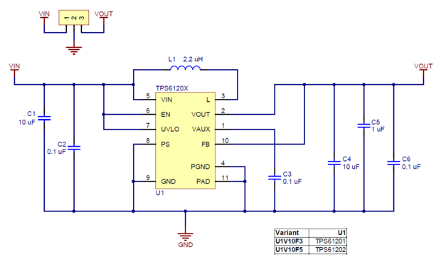 3.3V Step-Up Voltage Regulator U1V10F3  Pololu 2563