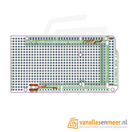 Prototyping board  voor Mega R3 