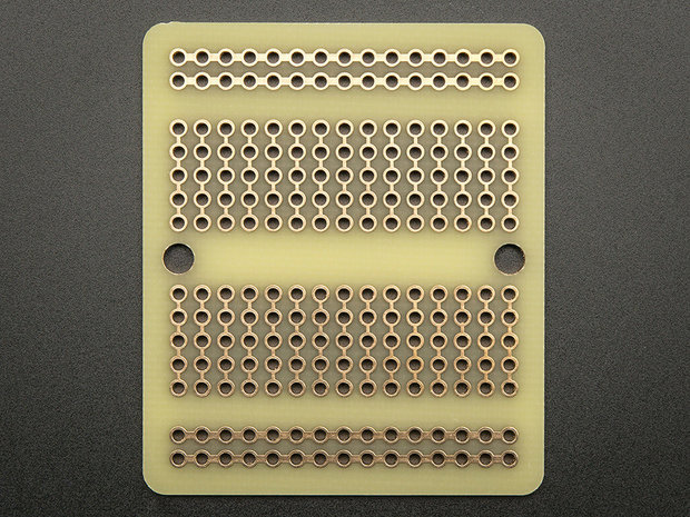 Prototyping board PermaProto quarter-sized breadboard PCB  Adafruit 1608