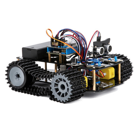ACEBOTT QD004 ESP32 Smart Tank Robot Car Kit – Tank Track Pack voor QD001 Smart Car
