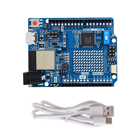UNO R4 WiFi Development Board – Arduino-Compatibel – Met USB‑C Kabel
