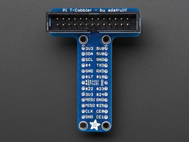 Assembled Pi T-Cobbler Breakout for Raspberry Pi  Adafruit 1754