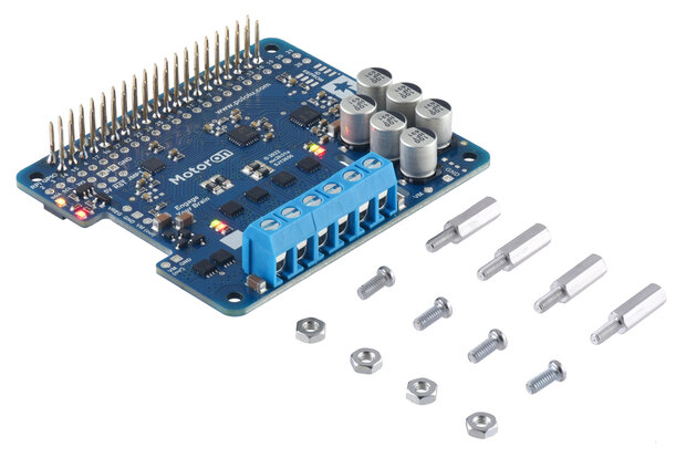 Motoron M2H24v14 Dual High‑Power Motor Controller voor Raspberry Pi (stackable, I²C) - Pololu 5051
