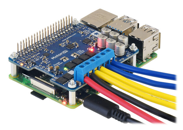 Motoron M2H24v14 Dual High‑Power Motor Controller voor Raspberry Pi (stackable, I²C) - Pololu 5051