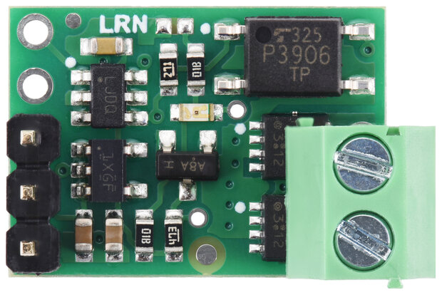 RC Switch met Geïsoleerde Solid‑State Relay (SPST, 30 V / 10 A, met Connectoren)  Pololu 5424