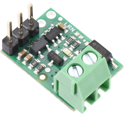 RC Switch met Geïsoleerde Solid‑State Relay (SPST, 30 V / 10 A, met Connectoren)  Pololu 5424
