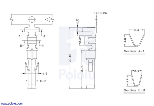 Tamiya Connector Pack (Female) - Pololu 1932