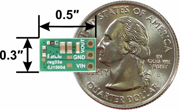 D45V1E1F12 Step‑Down Voltage Regulator (12 V/100 mA) Pololu 5367
