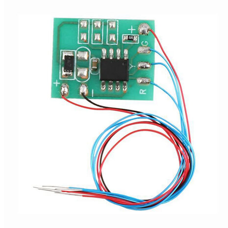 Modelbouw Verkeerslicht Simulator Module – 5–6V – Zonder LEDs – Met Bedrading – 15×15 mm