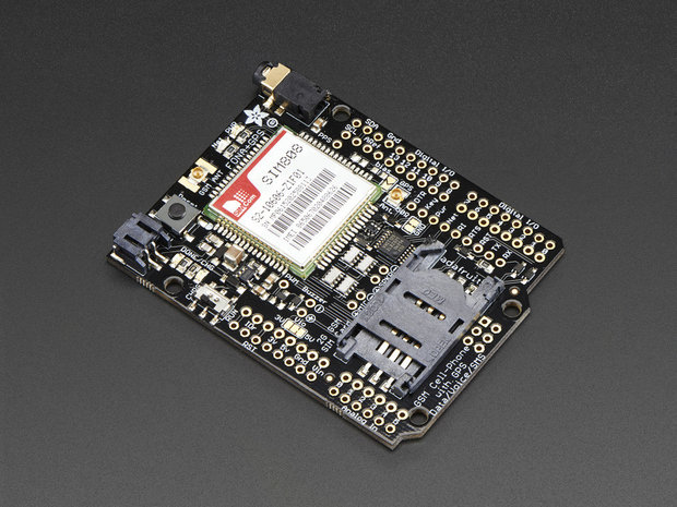 FONA 808 Shield - Mini Cellular GSM + GPS for Arduino  Adafruit 2636