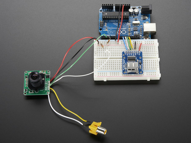 TTL Serial JPEG Camera with NTSC Video Adafruit 397