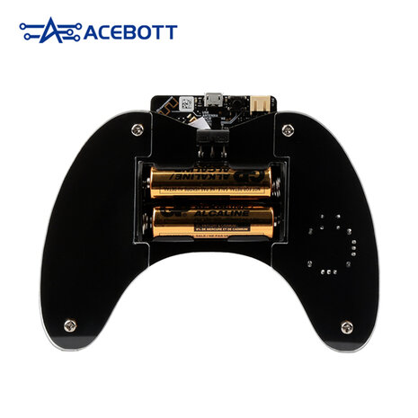 ACEBOTT draadloze controller voor Micro:bit-kits, programmeren, leren, afstandsbediening, codeerrobots incl. Micro:bit V2.0 QD0
