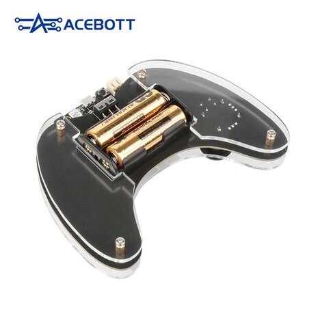 ACEBOTT draadloze controller voor Micro:bit-kits, programmeren, leren, afstandsbediening, codeerrobots incl. Micro:bit V2.0 QD0