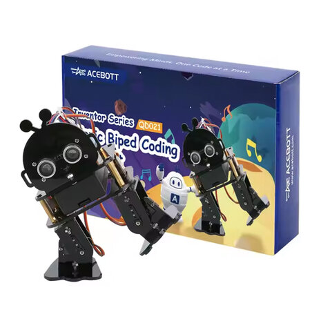 ACEBOTT QD021 Bionic Biped Robot Kit – ESP32‑gebaseerde Bipedale Robot (Inventor Series)