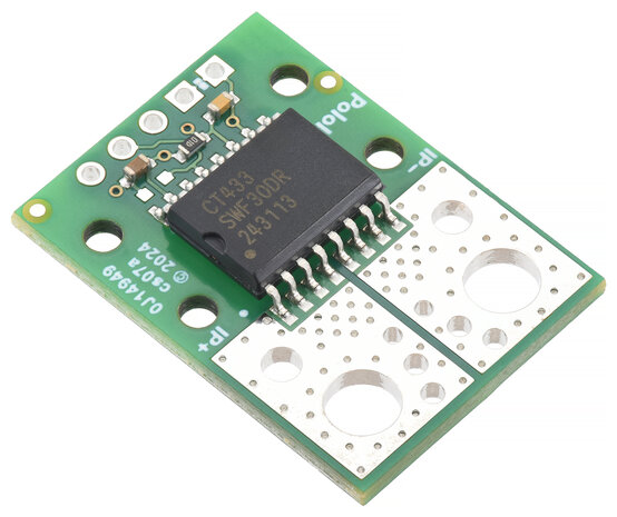 CT433‑HSWF30DR TMR Current Sensor Compact Carrier (0–30 A, 3.3 V)  Pololu 5317
