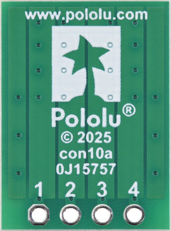 Breakout voor JST PH‑Connector (4‑Pin Top‑Entry) met JST SH‑Adapter - Pololu 5654