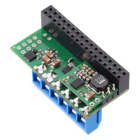 Pololu 3759 – Dual MAX14870 Motor Driver voor Raspberry Pi (Geassembleerd) – 1,7 A Continu / 2,5 A Pieks per Motor
