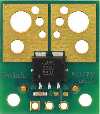 Pololu 5261 – ACS72981ELRATR‑200B3 Compact Current Sensor Carrier (±200 A, 3.3 V)