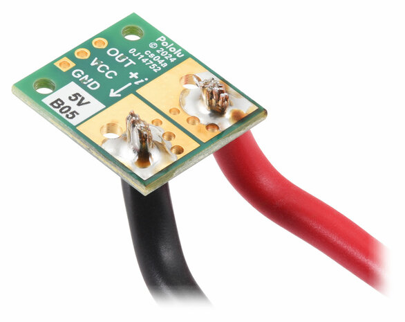 Pololu 5261 – ACS72981ELRATR‑200B3 Compact Current Sensor Carrier (±200 A, 3.3 V)