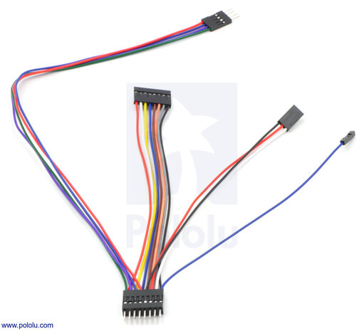 2,54 mm Dupont Krimpconnectorbehuizing: 2×5-Pins 2,54 mm Dupont Krimpconnectorbehuizing: 1x4-Pins – 10 stuks &#x2