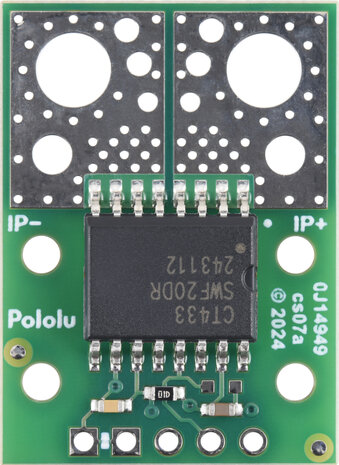 CT433‑HSWF20DR TMR Current Sensor Compact Carrier 0‑20 A / 3,3 V - Pololu 5316