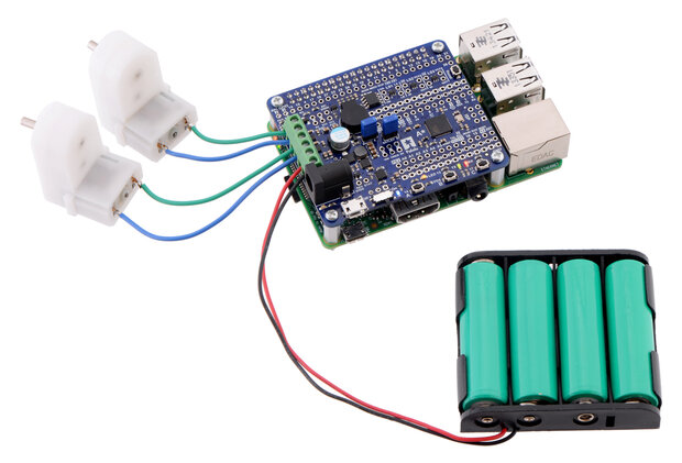 A‑Star 32U4 Robot Controller LV met Raspberry Pi Bridge (2,7‑11 V, 1,8 A per kanaal) Pololu 3117