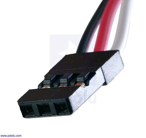JR Connector Pack, Female – 3 JR-connectoren + reservepinnen – 22‑26 AWG  pololu-1924