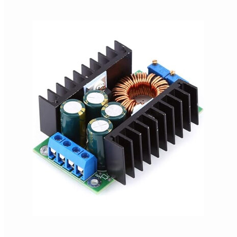 Regelbare Step-Down Converter 7–40V naar 0,8–28V – 12A 300W