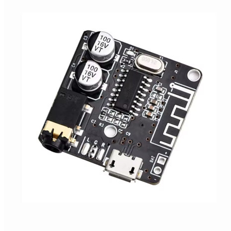 VHM-314 Bluetooth 5.0 Audio Receiver Module – Upgraded Versie – WAV/APE/FLAC/MP3 Lossless Decoder – Draadloze Stereo Muziekmodule – Micro USB